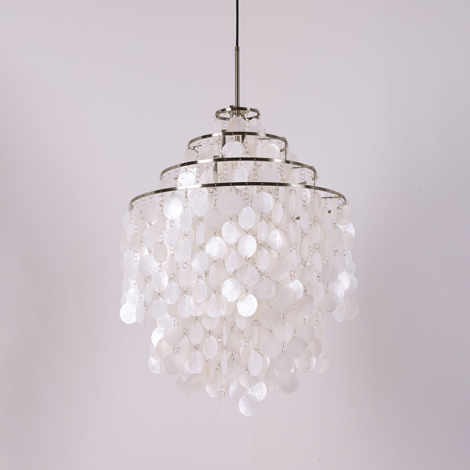Rivena Pendant Lamp Round Shell Ring