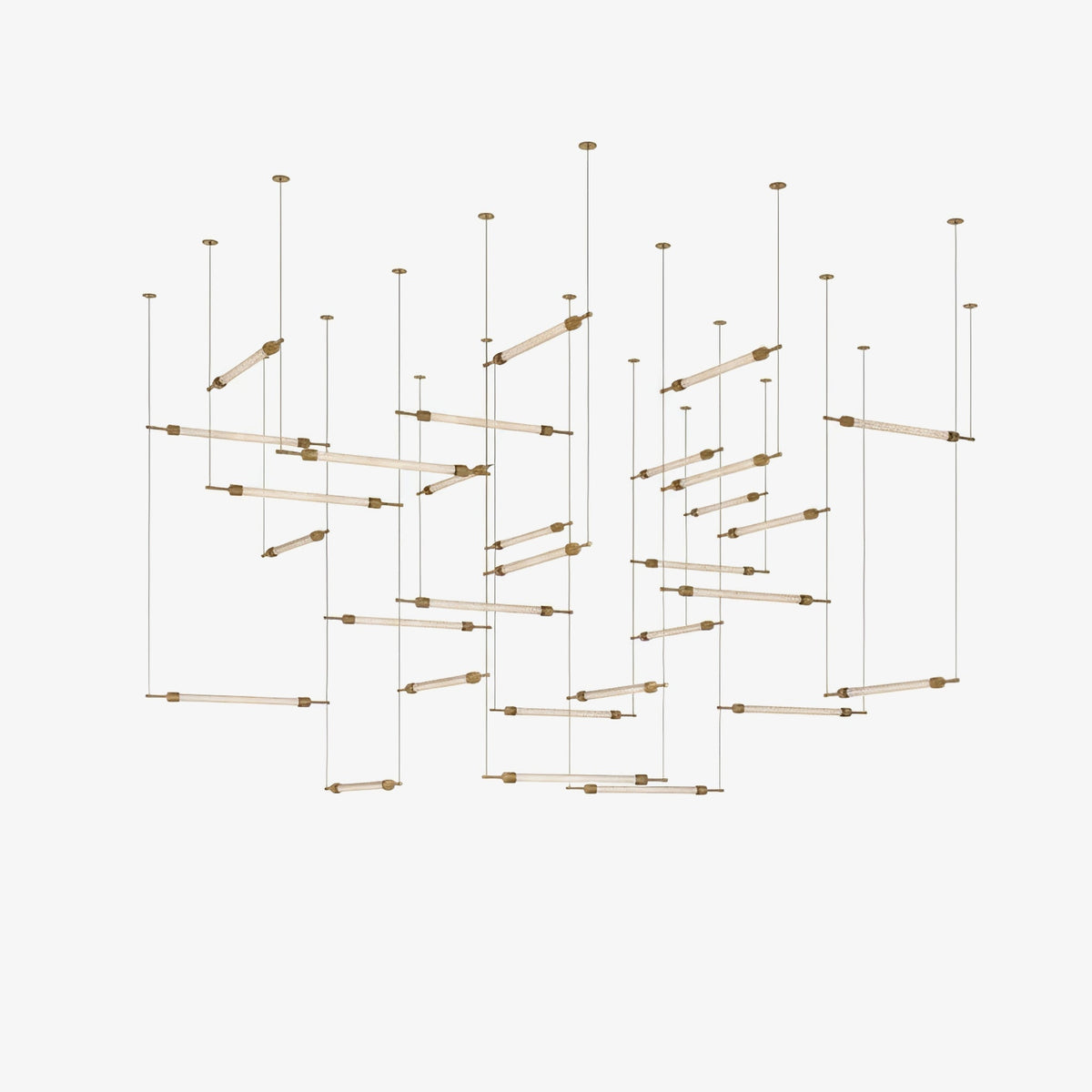 CrystalGrid Architectural Matrix Customize Chandelier