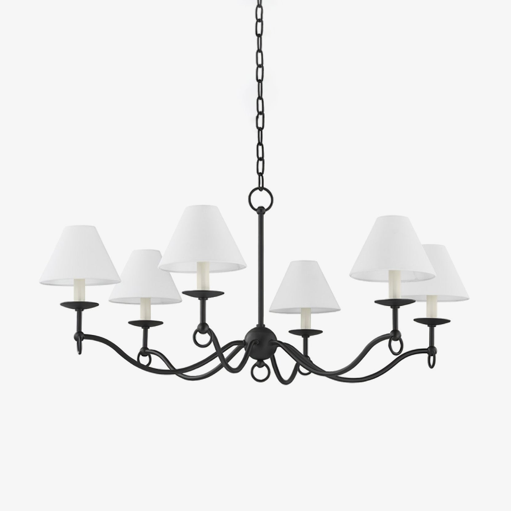 Selirira Chandelier Curved Arms Vintage