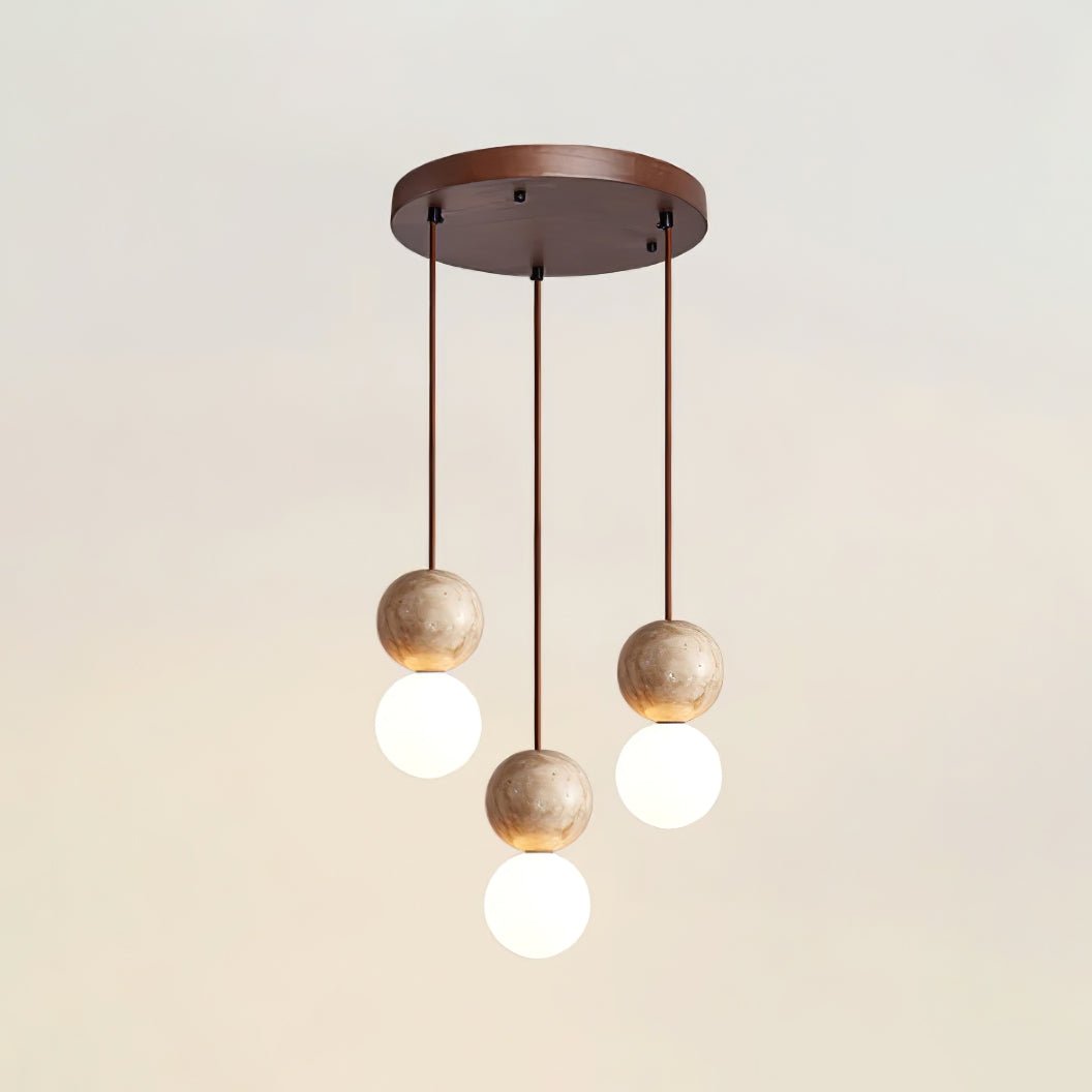 Beauview Travertine Pendant Light