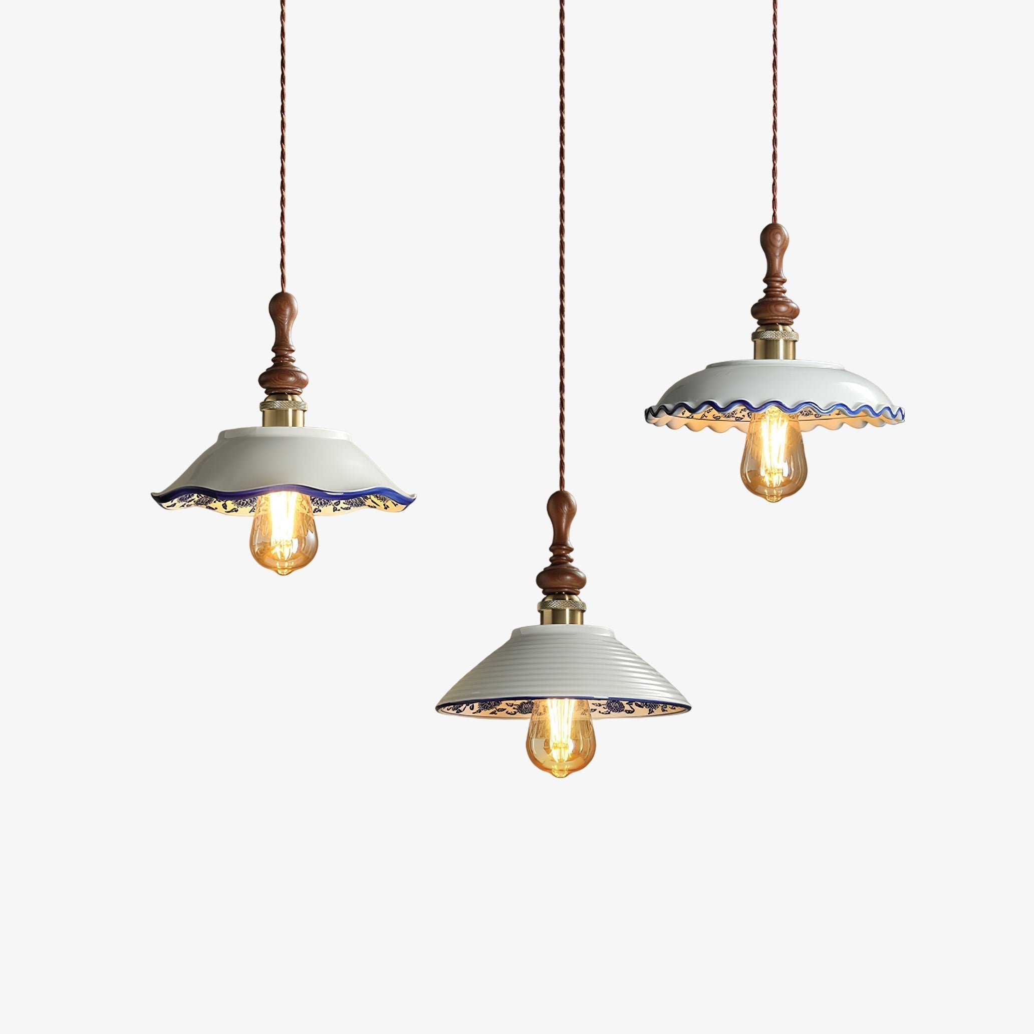 Ciraeor Delft Ceramic Pendant Light