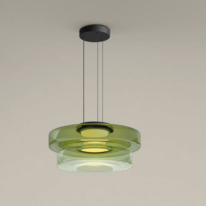 Valentina Glass Pendant Light Multi-tiered Structure - Neutral Decor