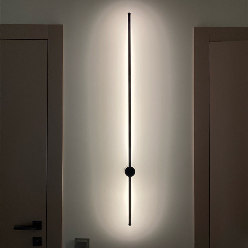 Arisha Minimalist Rotatable Linear LED Outdoor Wall Lamp Corridor Garden - Neutral Decor