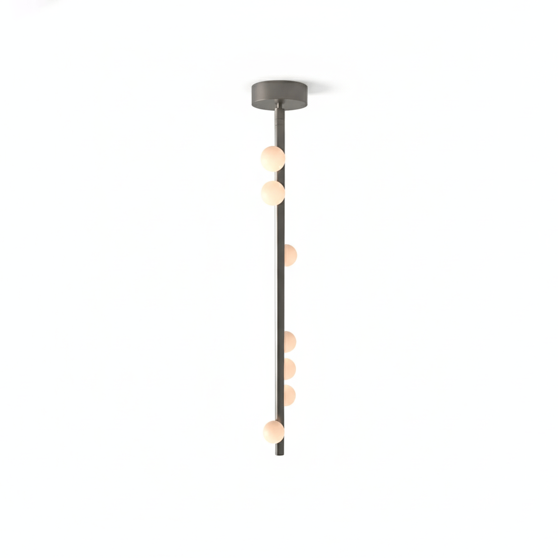 Miraview Brass Glass Drop Chandelier