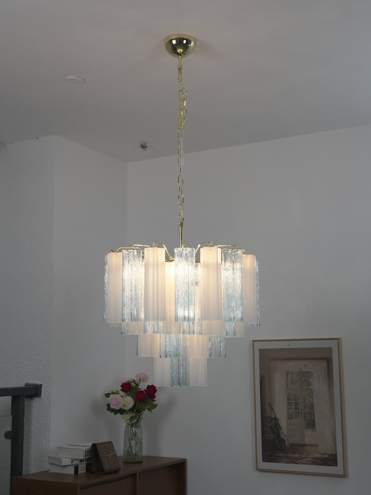 Bexy Glass Cascade Chandelier