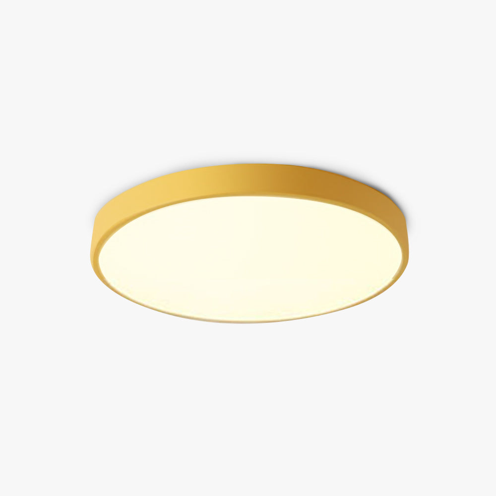 Valentina Ceiling Light Round Flush Mount Bedroom - Neutral Decor