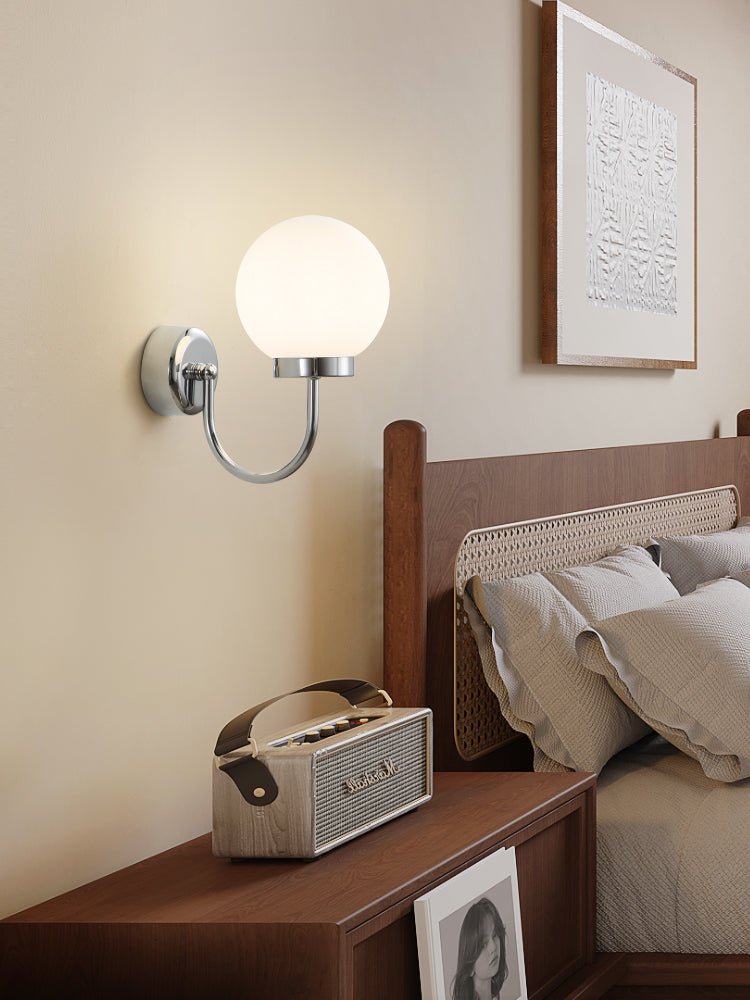 Varnys Chrome Wall Sconce