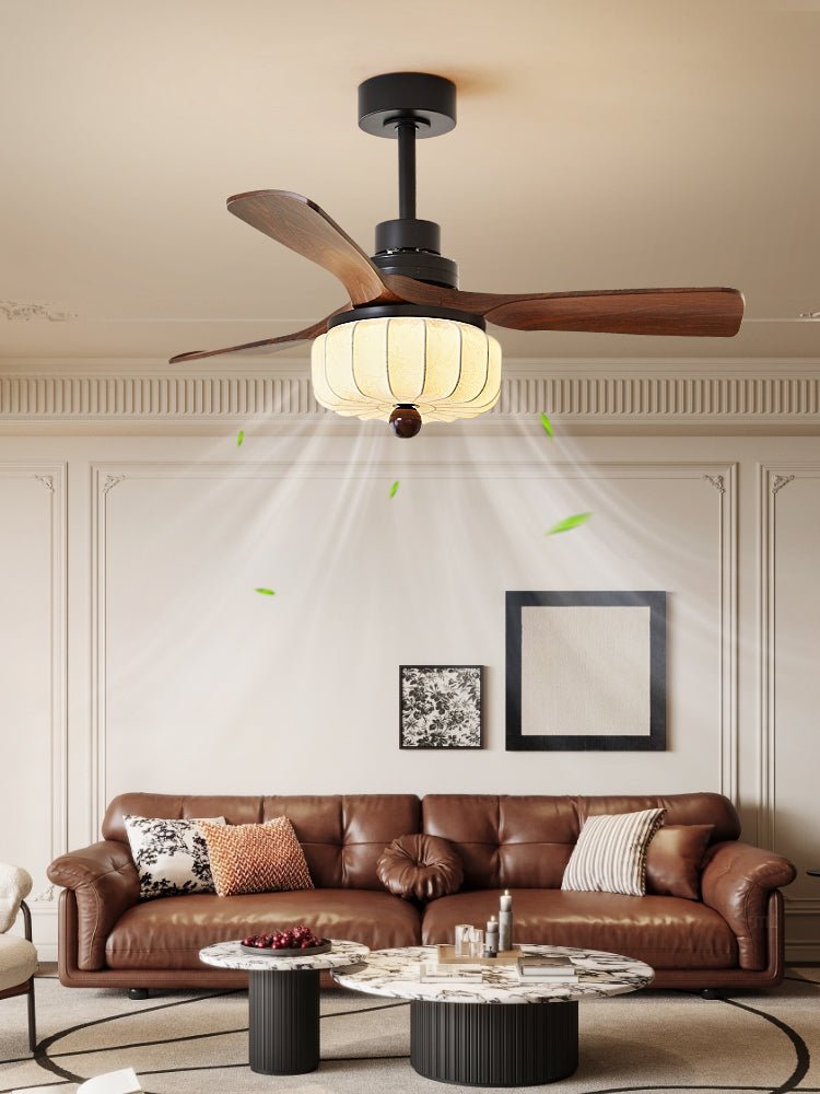 Wrenview Wood Ceiling Fan Light