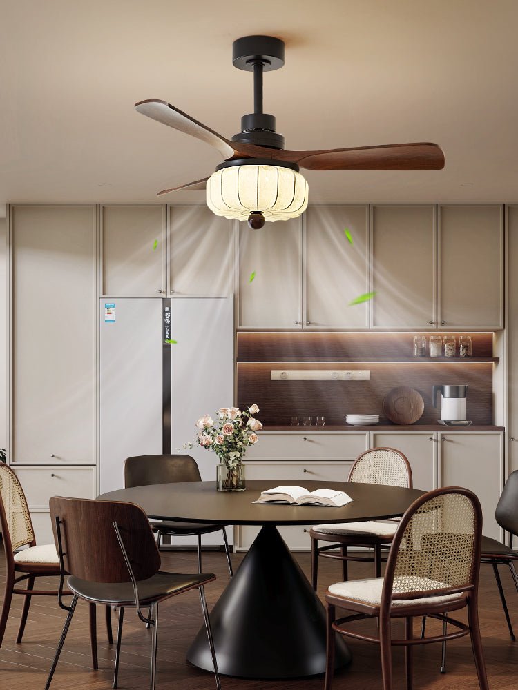 Wrenview Wood Ceiling Fan Light