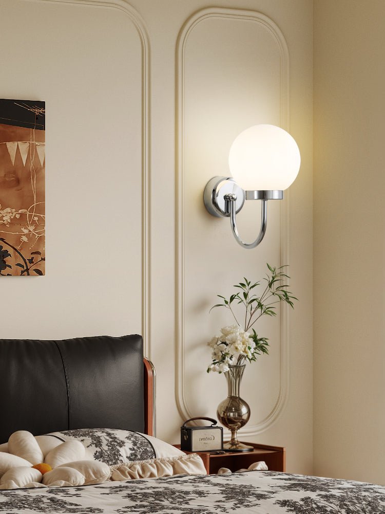 Varnys Chrome Wall Sconce