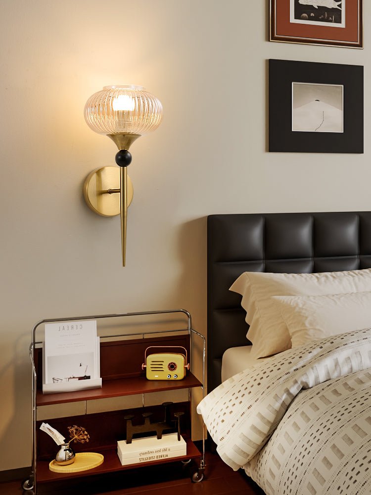 Thyr Ribbed Wall Sconce