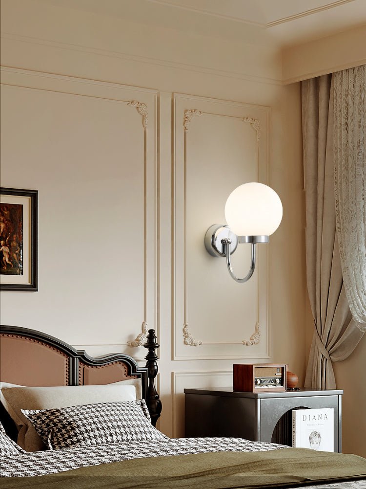Varnys Chrome Wall Sconce