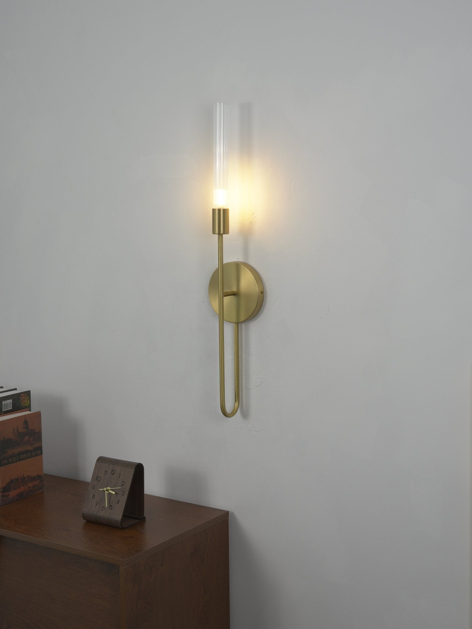 Zedro Slim Glass Indoor Wall Lamp