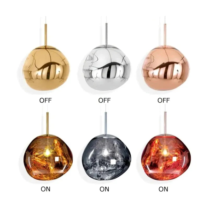 Milo Pendant Lights 4 Colour - Neutral Decor