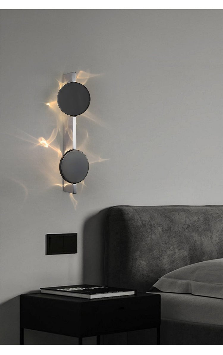 Pethr Wave Minimalist Steel Wall Lamp