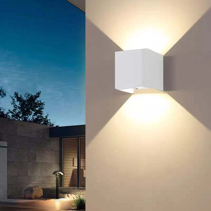 Ray Modern Adjustable Square Outdoor Wall Lamp LED - Neutral Decor