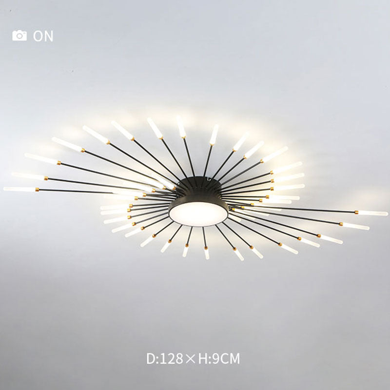 Arisha Modern Home Decoration Fireworks LED Ceiling Light - Neutral Decor