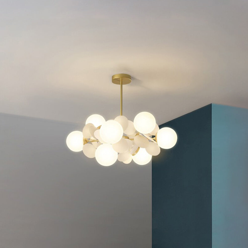 Aria Multicolored Flower Branch Chandelier Living Room - Neutral Decor