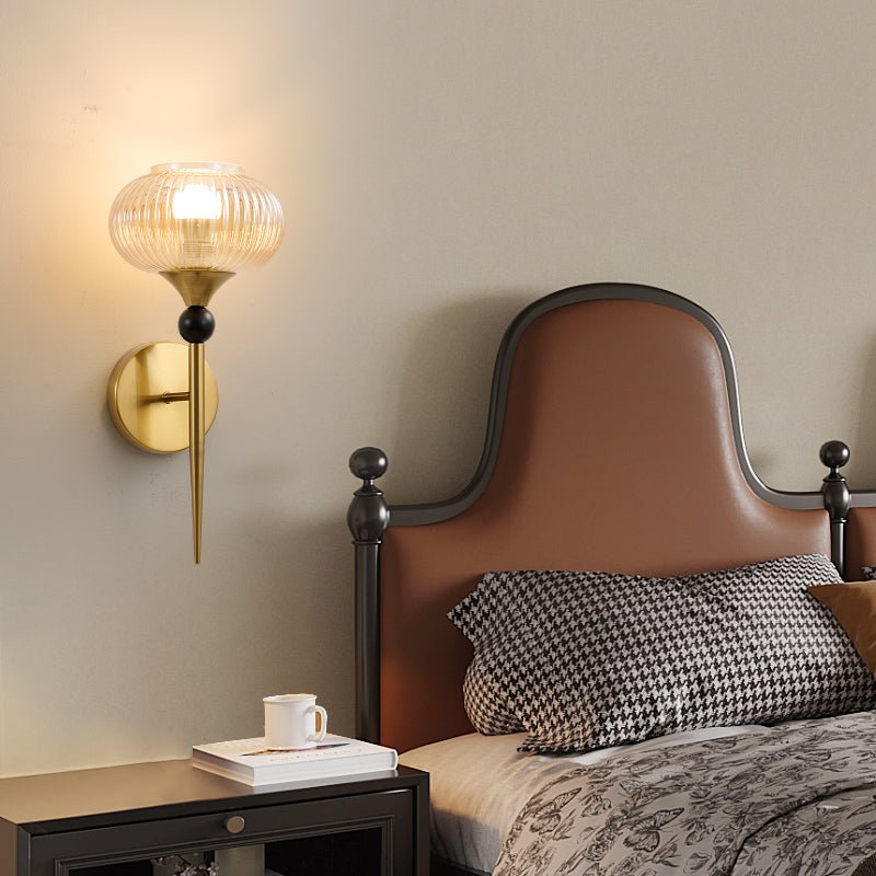 Thyr Ribbed Wall Sconce