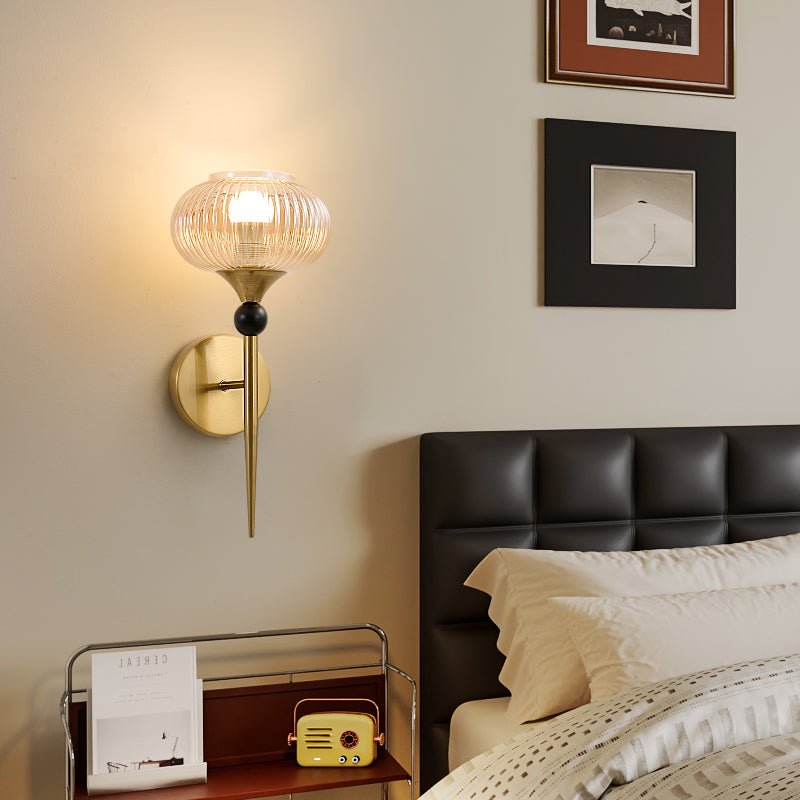 Thyr Ribbed Wall Sconce