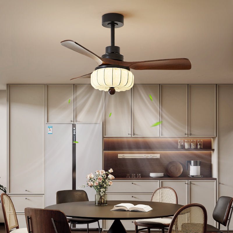 Wrenview Wood Ceiling Fan Light