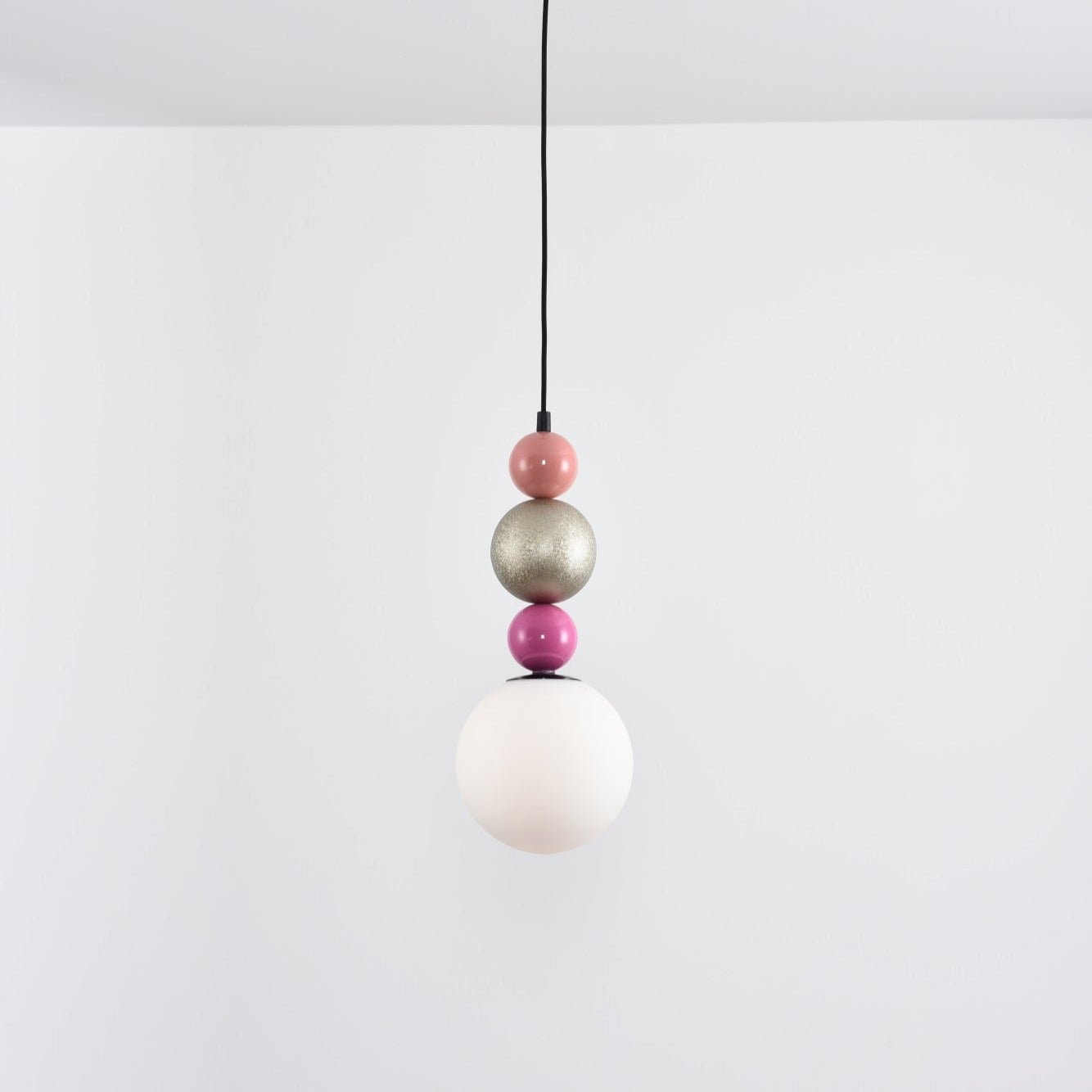 Eshaisra Nordic Art Round Balls Stacking Glass Pendant Lamp