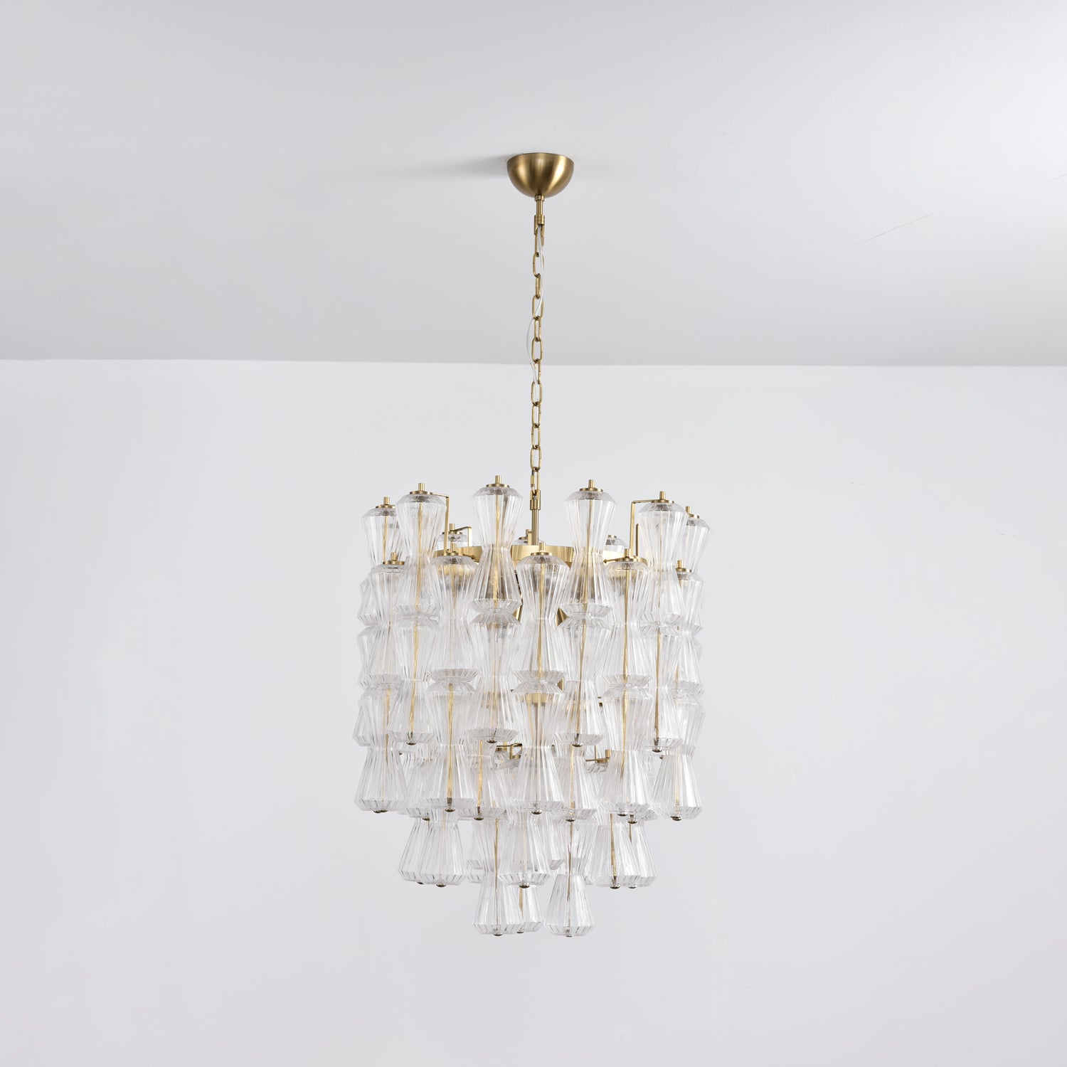 Celarena Chandelier Murano Glass Floral Cascade