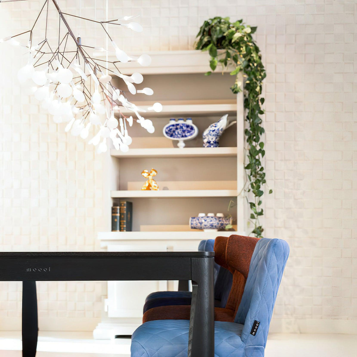 Brenwen Chandelier LED Branch Long Linear Artistic