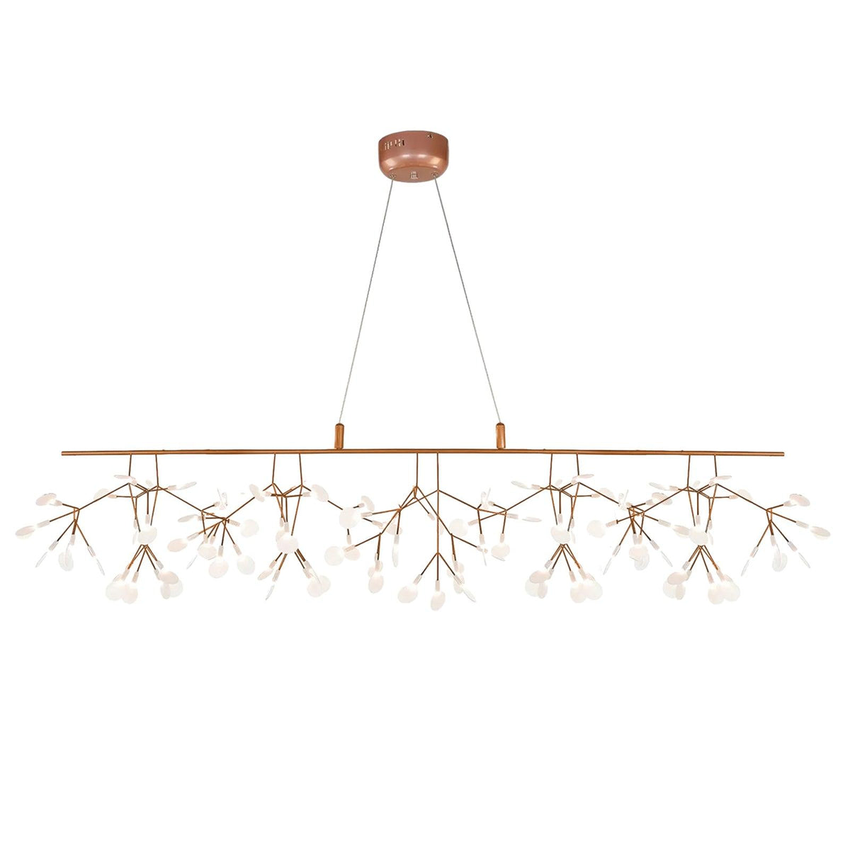 Brenwen Chandelier LED Branch Long Linear Artistic