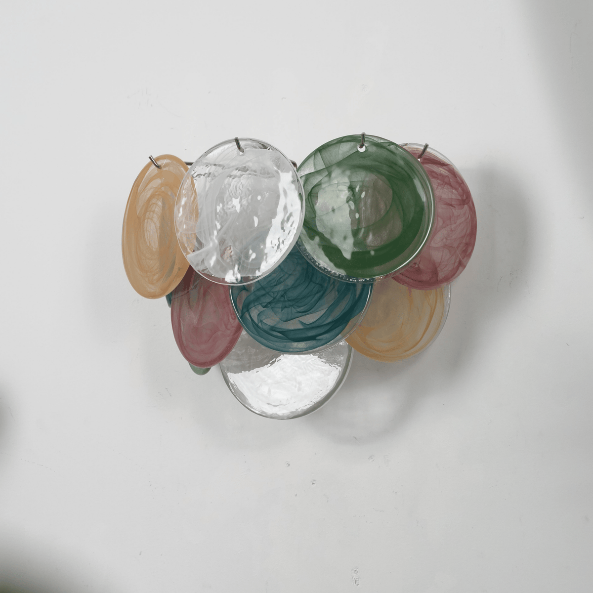 Orlaridge Disc Glass Indoor Wall Light