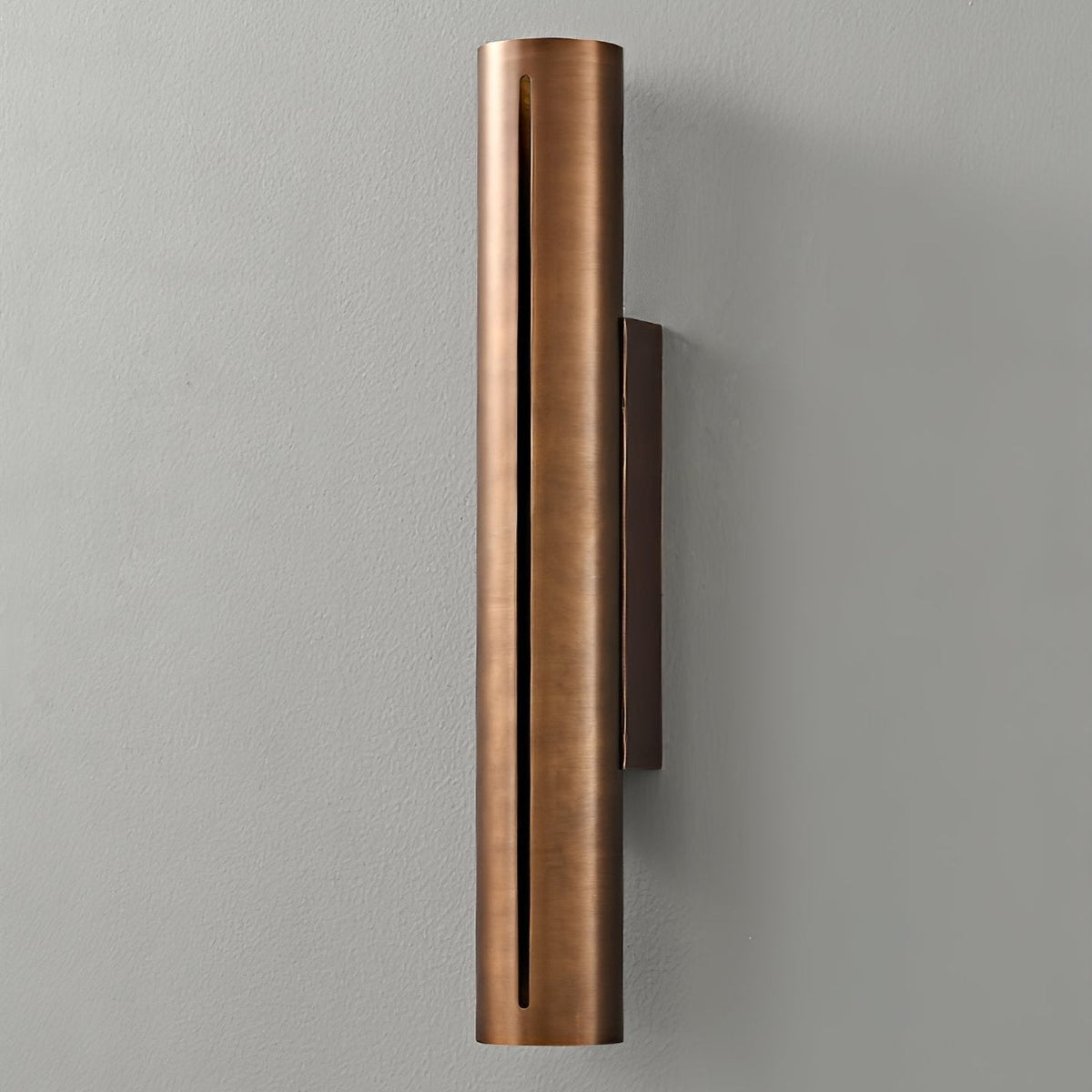 Avsilara Modern Minimalist Cylinder Brass Wall Light