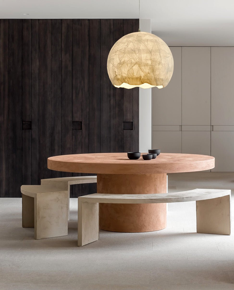 Nest Organic Silk Pendant Lamp