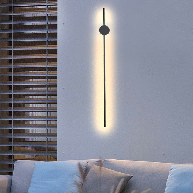 Arisha Minimalist Rotatable Linear LED Outdoor Wall Lamp Corridor Garden - Neutral Decor