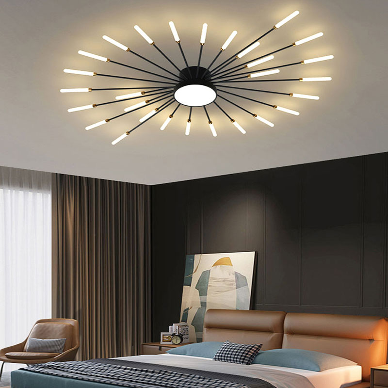Arisha Modern Home Decoration Fireworks LED Ceiling Light - Neutral Decor