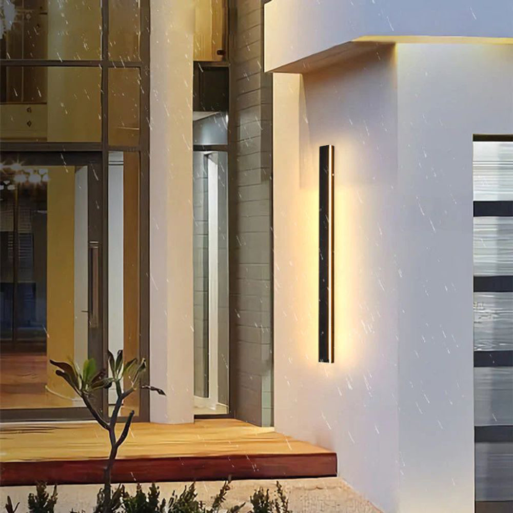 Silex Linear Outdoor Wall Lamp - Neutral Decor