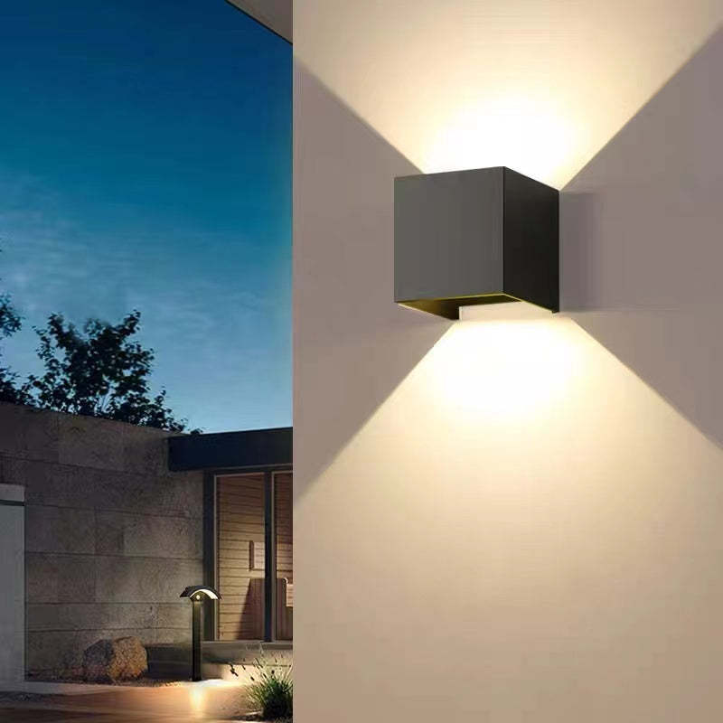 Ray Modern Adjustable Square Outdoor Wall Lamp LED - Neutral Decor