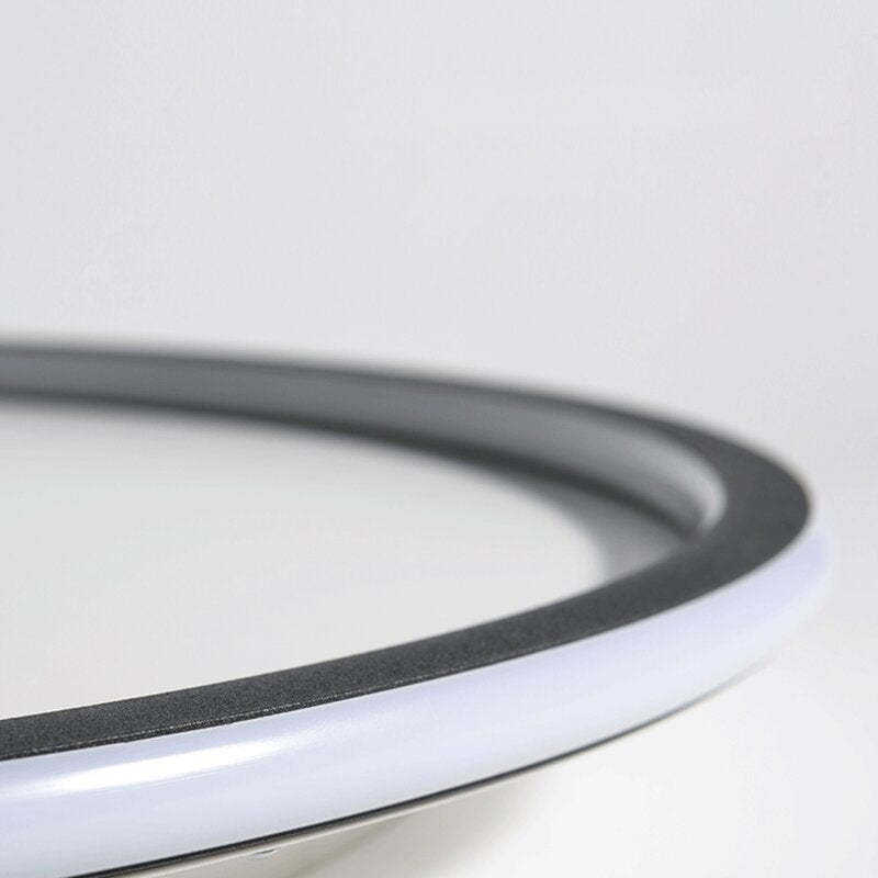 Quasso Flush Mount Ceiling Light Modern LED Round - Neutral Decor