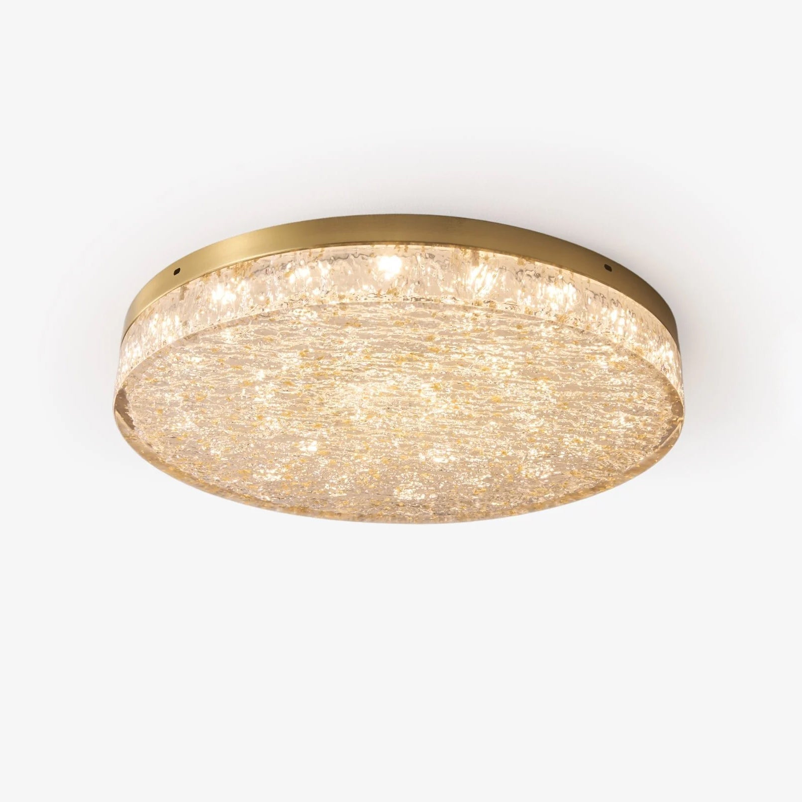 Elyelaine Postmodern Luxury Core Crystal Resin Ceiling Lamp