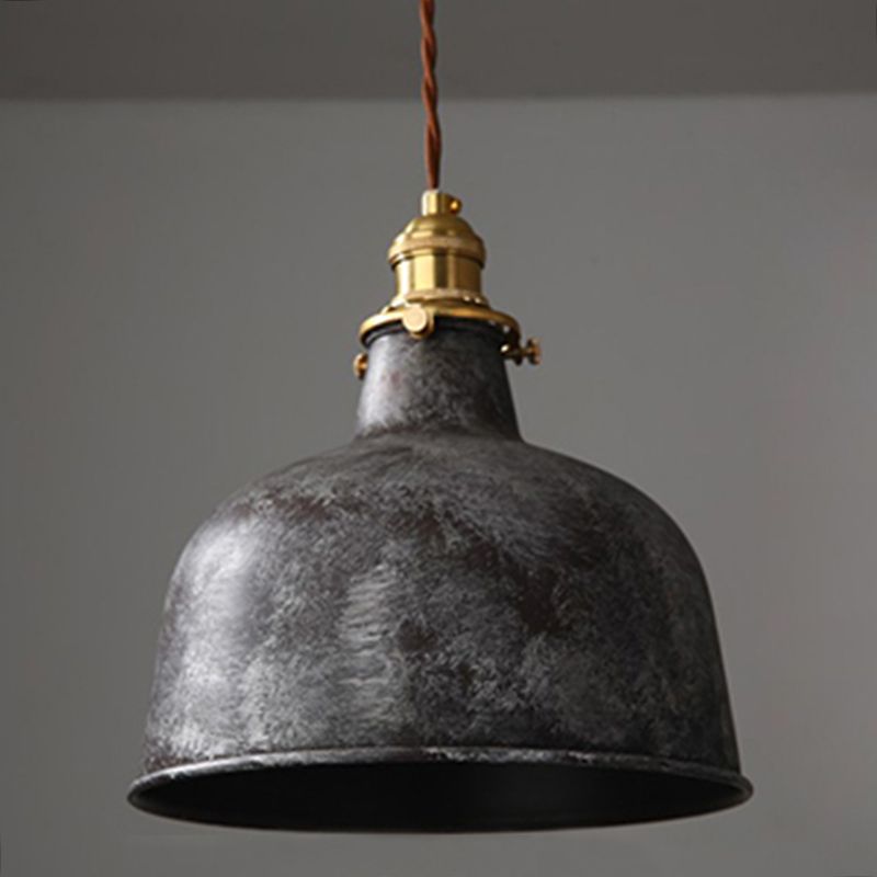 Silva Aged Rusty Vintage Rustic Finish Pendant Light, 3 Style - Neutral Decor