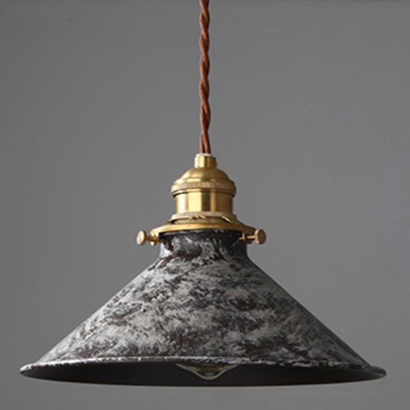 Silva Aged Rusty Vintage Rustic Finish Pendant Light, 3 Style - Neutral Decor