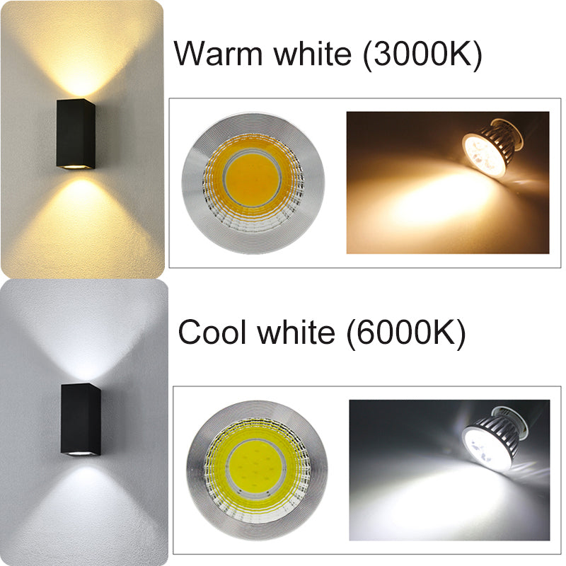 Ray Minimalist Square Outdoor Wall Lamp - Neutral Decor