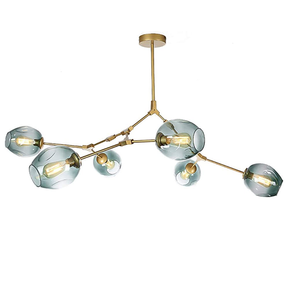 Valentina Nordic Modern Glass Pendant Light Bubble - Neutral Decor