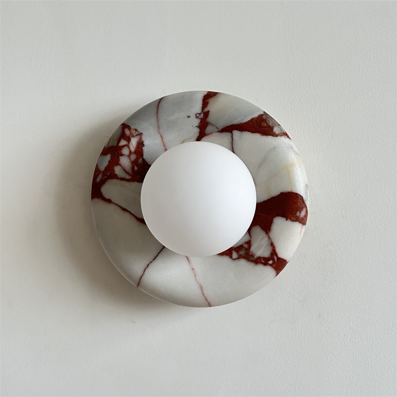 Amaris Marble Indoor Wall Sconce