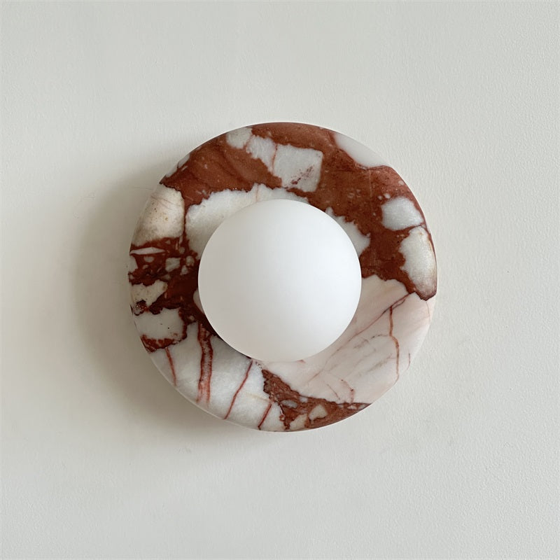 Amaris Marble Indoor Wall Sconce