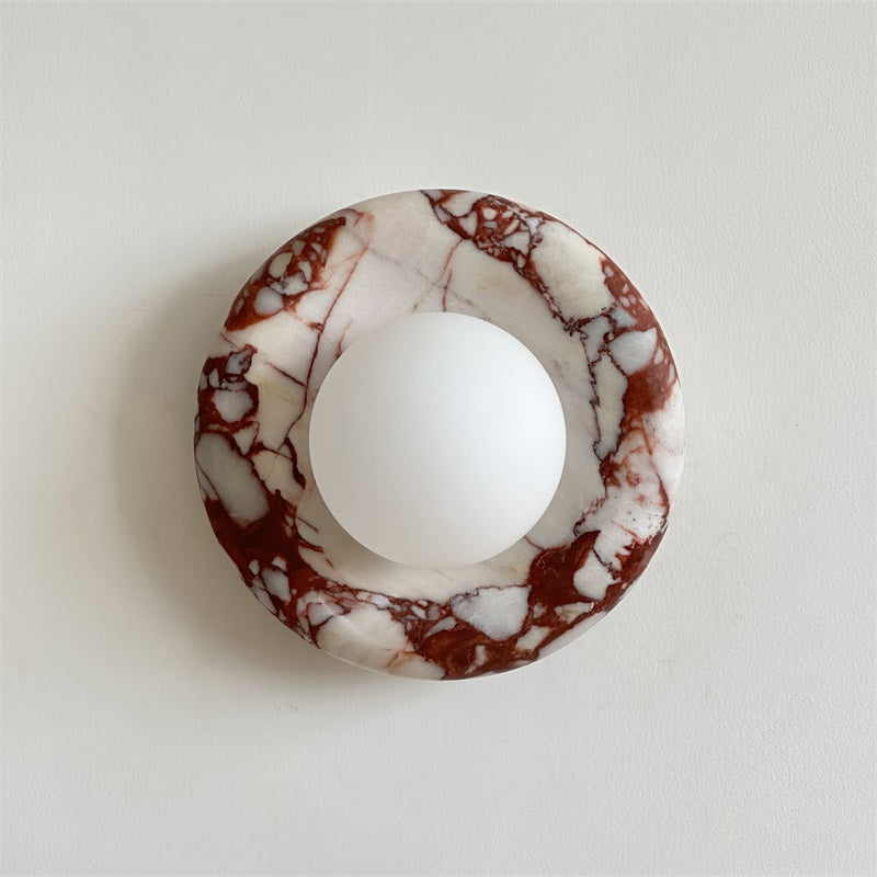 Amaris Marble Indoor Wall Sconce