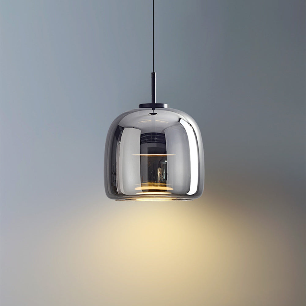Aria Pendant Light Glass Morden Living Room - Neutral Decor