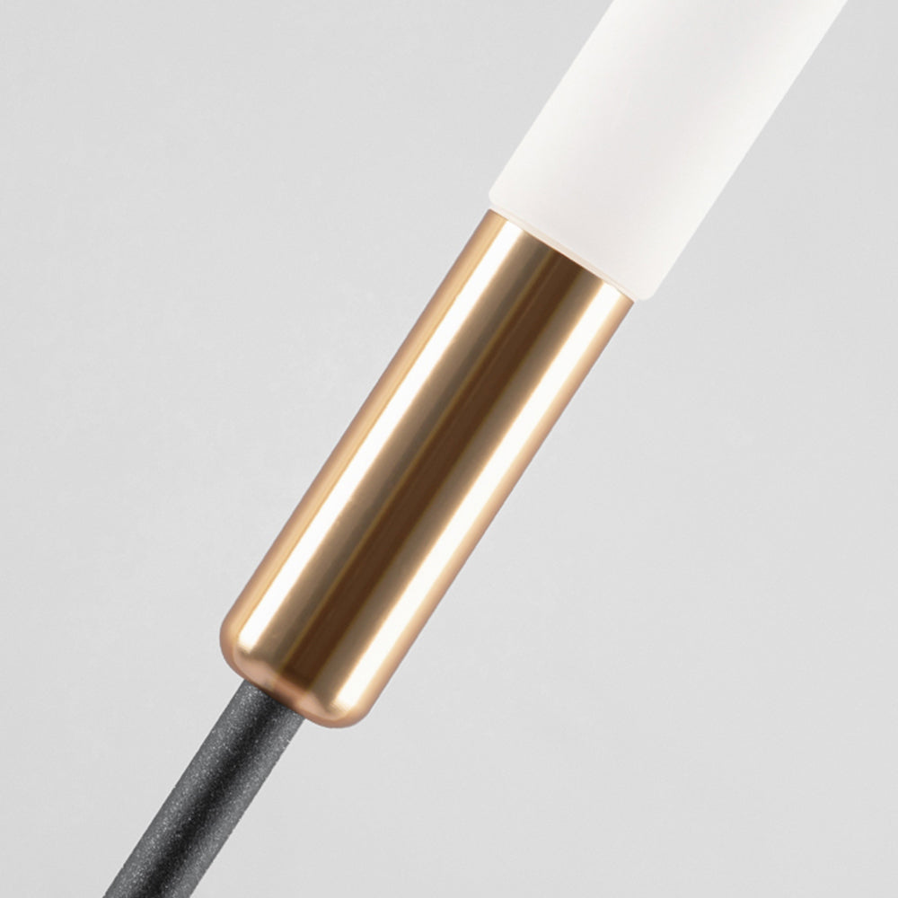 Ray Modern Reed Solar Outdoor Post Light - Neutral Decor