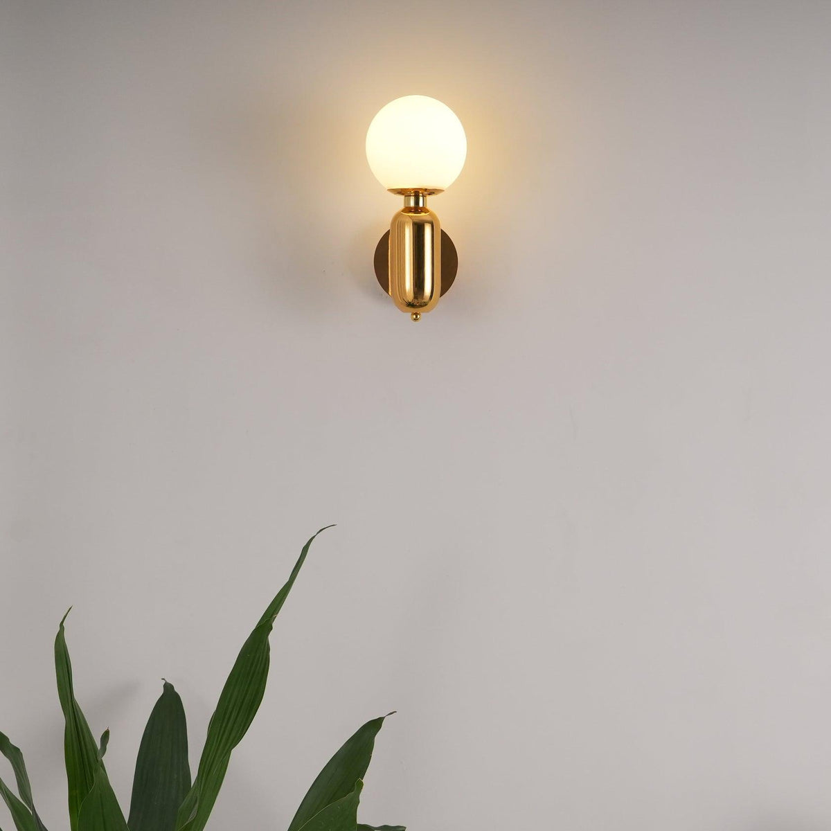 Celorina Modern Minimalist Glass Wall Light