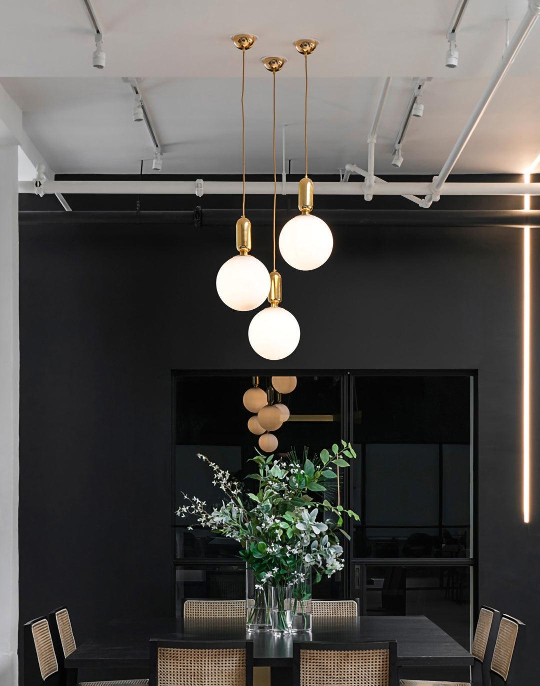 Carter Modern Glass Pendant Light