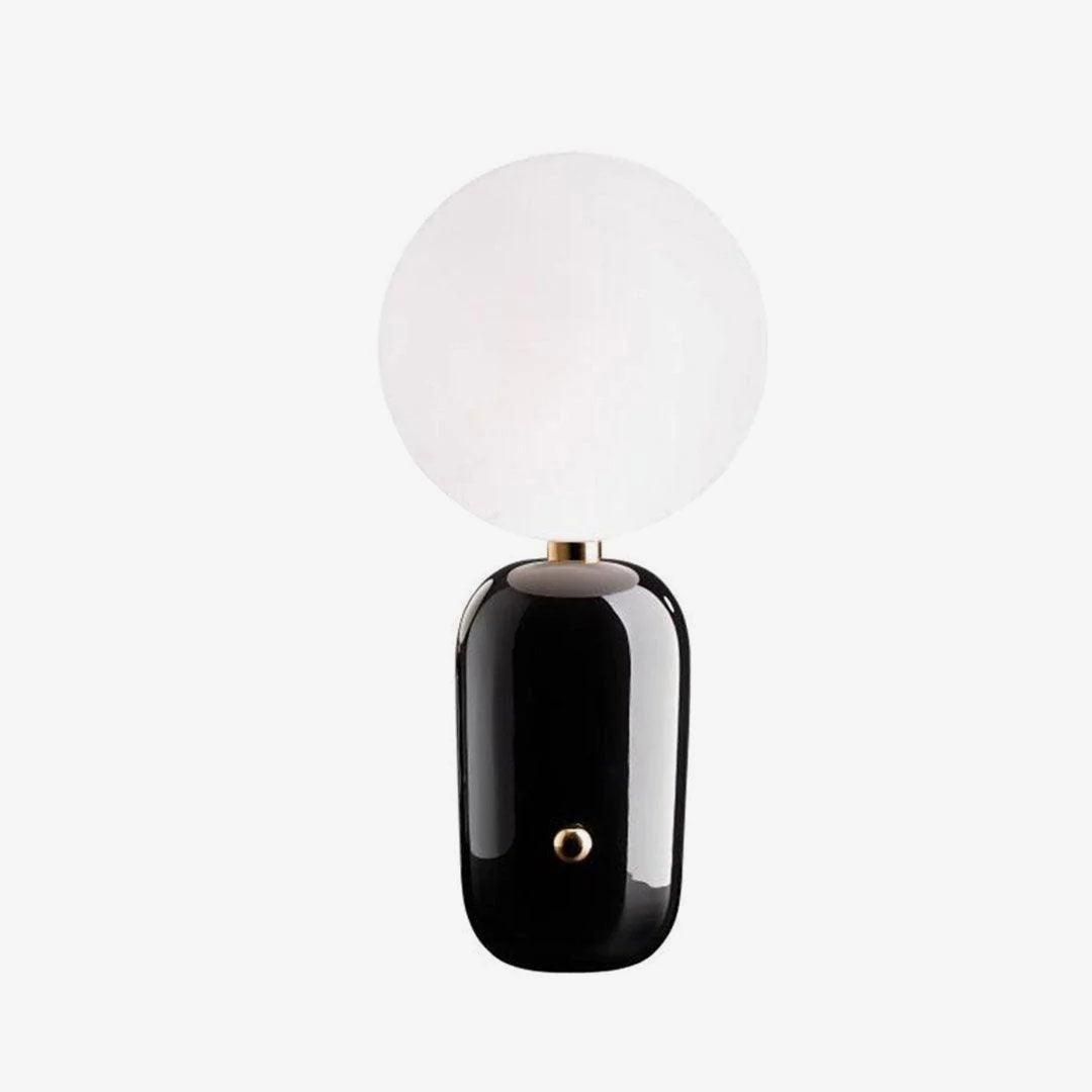 Nyxen Glass Industrial Table Lamp